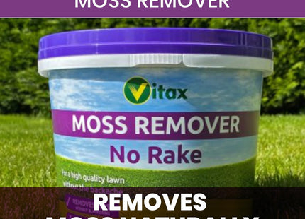 Vitax Moss Remover, Feeds Lawn For Up To 3 Months- 100 M.Sq