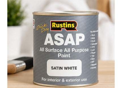 Rustins Asap Paint White 250ml