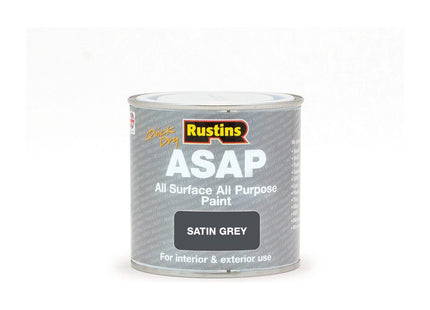 Rustins Asap Paint Grey 250ml ASAPAG250