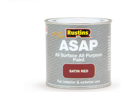 Rustins Asap Paint Red 250ml