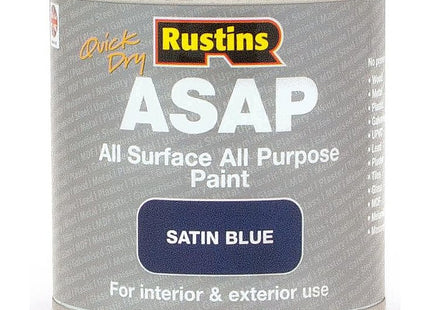 Rustins Asap Paint, Blue, 250ml