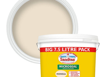 Sandtex Ultra Smooth Masonry Paint 7.5 Litre Magnolia