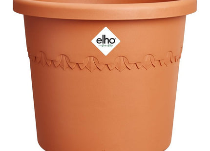Elho Algarve Cilindro 48cm Flower Pot - Terra