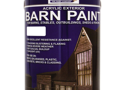Bedec /46 Barn Paint Matt Black 5 Litre BEDE2AN0003