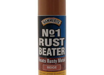 Hammerite 400ml No.1 Rust Beater Aerosol - Beige HAM6702802
