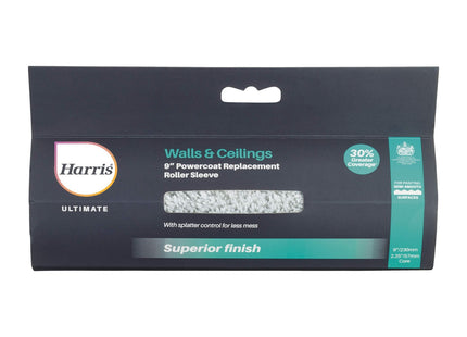 Harris Ultimate Powercoat Replacement Roller Sleeve 9" (2.25" Core)