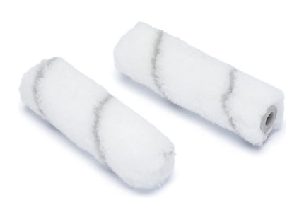 Harris Seriously Good Walls and Ceilings Emulsion Medium Pile Mini Roller Sleeves 4in 2 Pack