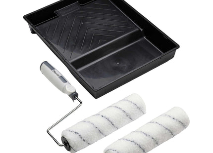 Harris Seriously Good Walls & Ceilings Twin Medium Pile Paint Roller Set with Tray & Frame 9"
