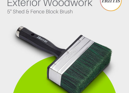 Harris Seriously Good Woodwork Paint Brush for Shed & Fence Brush, 5"