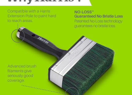 Harris Seriously Good Woodwork Paint Brush for Shed & Fence Brush, 5"