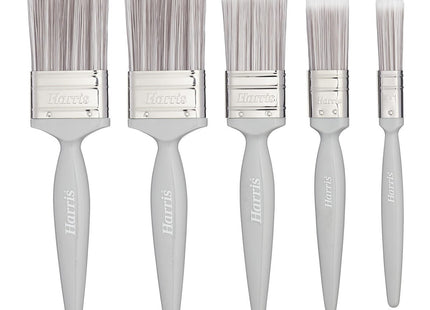 Harris Essentials Walls & Ceilings Paint Brush Set Pack of 5