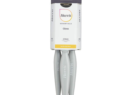 Harris Essentials Woodwork Gloss Paint Brush 3 Pack, 1in, 1.5in, 2in