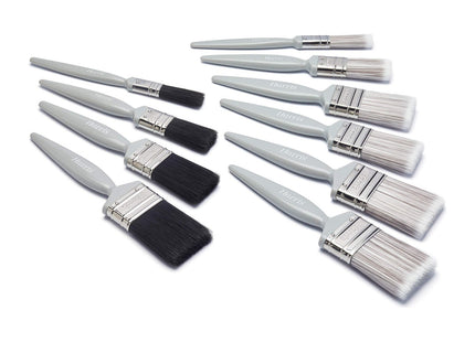 Harris Essentials Walls, Ceilings and Woodwork Paint Brush Set 10 Pack