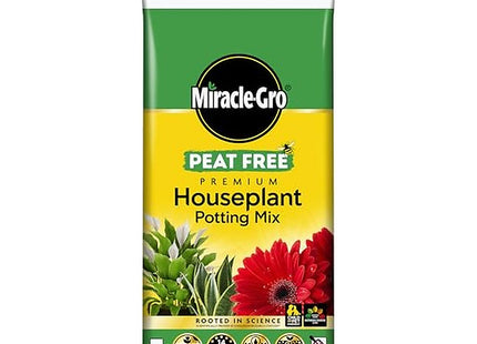 Miracle-Gro Premium Peat-Free Houseplant Potting Mix, 10 Litre