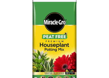 Miracle-Gro Premium Peat-Free Houseplant Potting Mix, 10 Litre