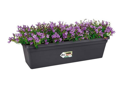Elho Green Basics Trough 80cm Planter - Living Black