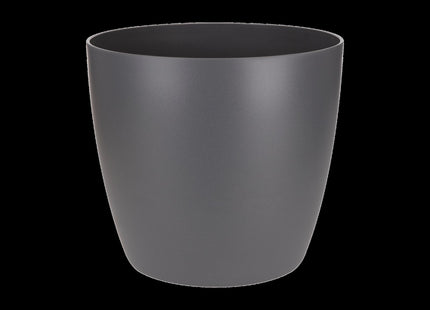 Elho Brussels Round 14cm Flower Pot - Anthracite