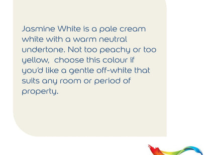 Dulux Weathershield Smooth Masonry Paint - Jasmine White - 5 Litre
