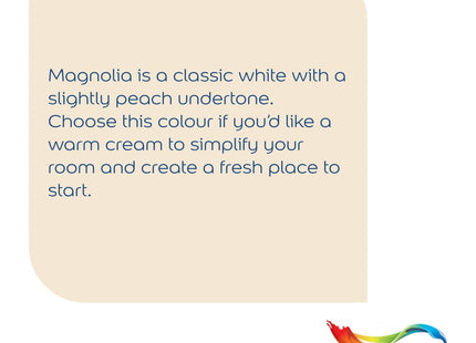 Dulux Weathershield Smooth Masonry Paint - Magnolia - 5 Litre