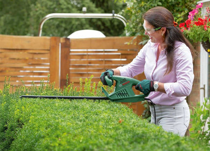 Bosch Electric Hedge Cutter EasyHedgeCut 45 (420 W, Blade Length 45 cm, Weight: 2.6kg, in Carton Packaging)