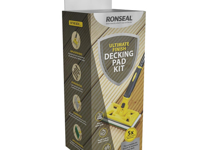 Ronseal Ultimate Finish Decking Pad Kit - [39128]