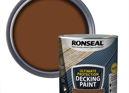 Ronseal Ultimate Decking Paint Chestnut 2.5 Litre