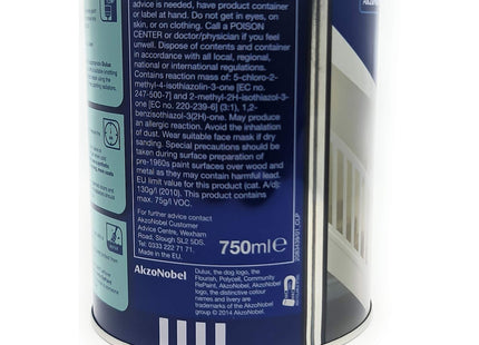 dulux quick dry eggshell black 750ml