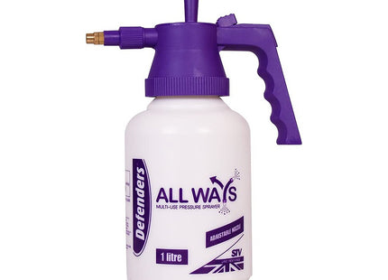 STV Defenders All Ways Multi-Use Pump Action Pressure Sprayer Indoor Plants, Outdoor 1 Litre