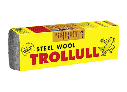 Trollull Steel Wool Wire Wool 200g medium 0 can be used to sand wood, remove dirt from tiles and stone floors, polish copper pipes and fittings