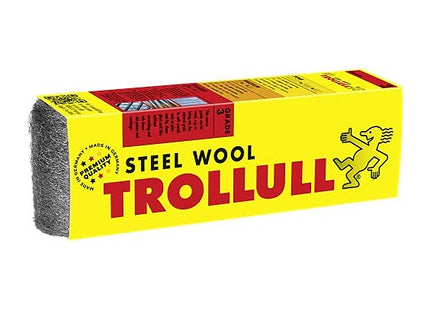 Trollull Steel Wool Wire Wool 200g coarse 3 enhances the natural grain of wood, cleans glass, roughens old varnish or paint