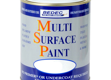 Bedec MSP Multi-Surface Paint 250ml Satin Black