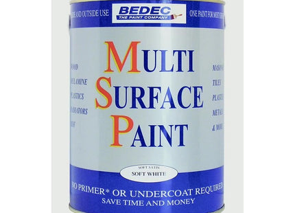 Bedec MSP Multi-Surface Paint 250ml White Matt