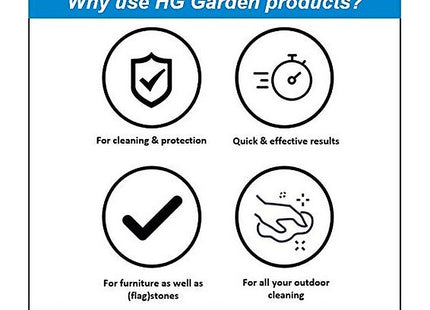 HG Garden Furniture Cleaner, Outdoor Cleaner & Garden Patio Cleaner Spray for Tables & Chairs 500ml