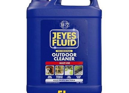 Jeyes Fluid Outdoor Cleaner . Kills 99.9% Bacteria, Rust & Limescale 5 Litre