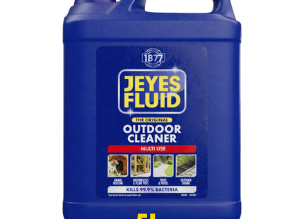 Jeyes Fluid Outdoor Cleaner . Kills 99.9% Bacteria, Rust & Limescale 5 Litre