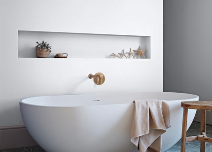 Crown Easyclean Bathroom Mid Sheen Anti Mould Paint 2.5 Litre - Clay White