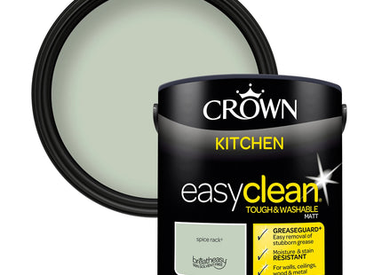 Crown Easyclean Kitchen Matt Paint Spice Rack - Grease Resistant 2.5 Litre