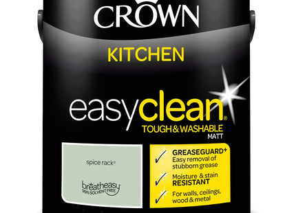 Crown Easyclean Kitchen Matt Paint Spice Rack - Grease Resistant 2.5 Litre