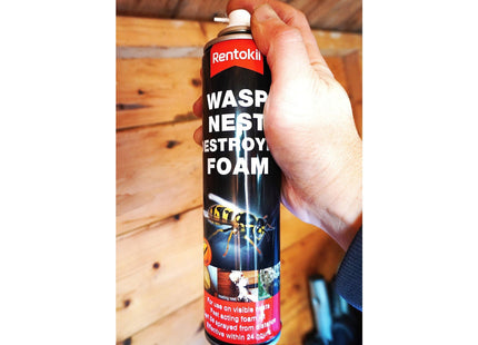 Rentokil Wasp Destroy Foam Aerosol 300ml PSW97