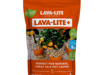 Lava-Lite Plus Plant Pot Toppers Stones Eco-Friendly (1 Litre)
