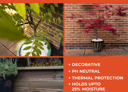 Lava-Lite Plus Plant Pot Toppers Stones 3 Litre