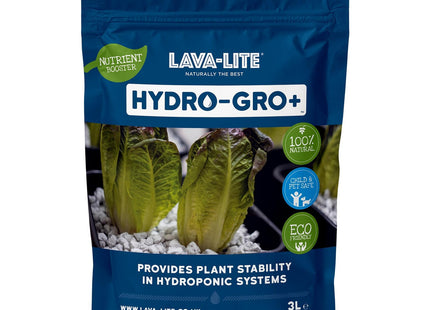 Lava-Lite Hydro-Gro+ Hydroponic Media Aquaponics Media Perfect for Growing Healthier Plants with Our Premium Hydroponic Medium 1 Litre