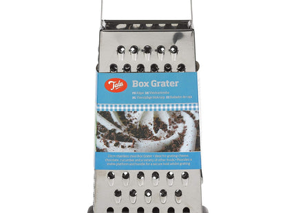 Tala Large Stainless Steel Box Grater with Non Slip Base