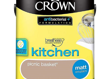Crown Retail Kitchen Picnic Basket 2.5 Litre