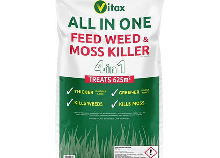 Vitax Feed Weed & Moss Killer - Treats 625 m2