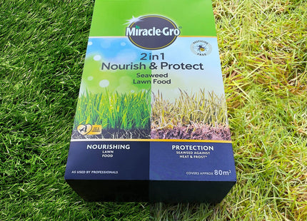 Miracle-Gro Nourish and Protect Seaweed Lawn Food, 360 m2
