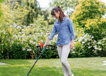 Bosch Cordless Grass Trimmer EasyGrassCut 18V-230 (1x Battery, 18 Volt System, Cutting Diameter: 23 cm, in Carton Packaging)
