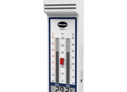 Brannan Digital Max Min Thermometer- Perfect for use in Greenhouse Garden or Home Easily monitor maximum & minimum temperatures