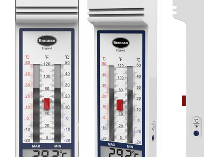 Brannan Digital Max Min Thermometer- Perfect for use in Greenhouse Garden or Home Easily monitor maximum & minimum temperatures