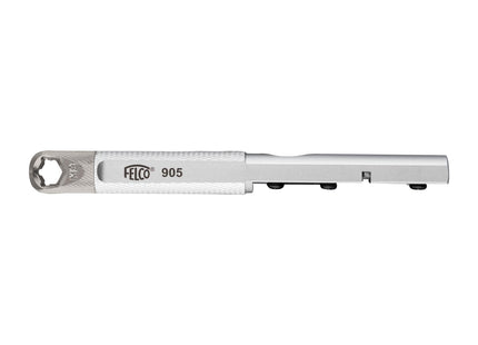 Felco Sharpener Model 905 Pre Set Bevel 23 Degree Fixed Angle Carbide Stone Integrated Spanner 7mm & 8mm Adjustment